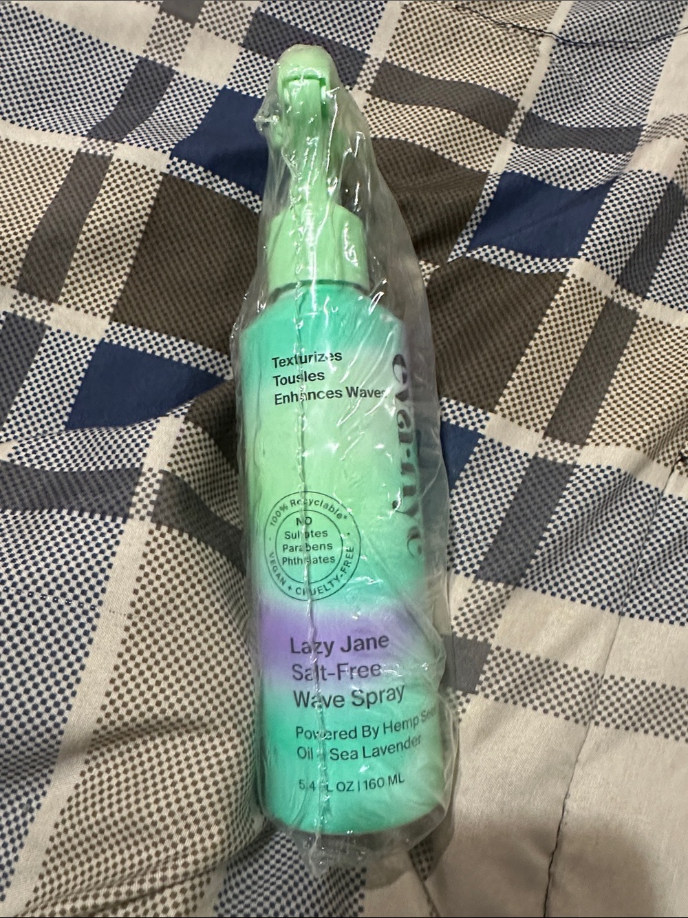 Eva•NYC Lazy Jane Salt-Free Wave Spray - powered by hemp seed oil + Sea Lavender